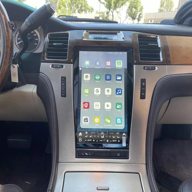 Multimídia Cadillac Escalade 2007 2008 2009 2010 2011 2012 2013 2014 KS Tesla 13"