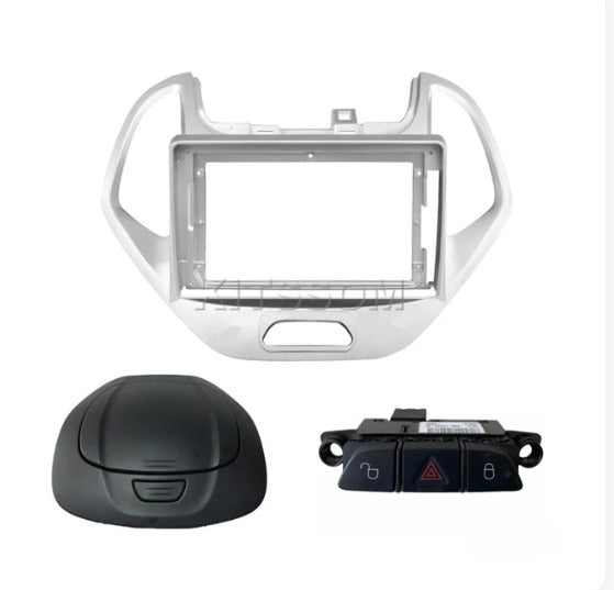 Multimídia Ford Ka 2018 2019 2020 2021 com Botão KS Light 9"