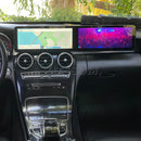 Multimídia Tela Dupla Mercedes Benz C180 C200 C250 C300 GLC 2015 2016 2017 2018 KS OEM 24.3"