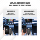 DONGLE INTELIGENTE SEM FIO CARPLAY ANDROID AUTO
