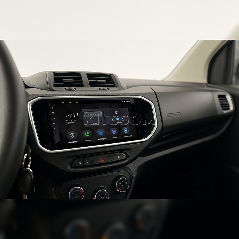 Multimídia Chevrolet Spin 2019 2020 2021 2022 2023 2024 2025 2026 KS Carplay 9"