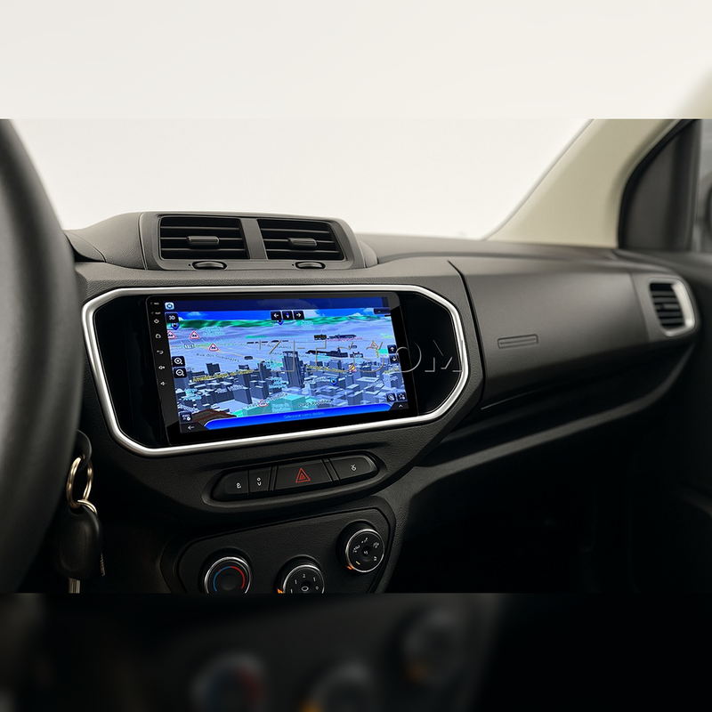 Multimídia Chevrolet Spin 2019 2020 2021 2022 2023 2024 2025 2026 KS Light 9"