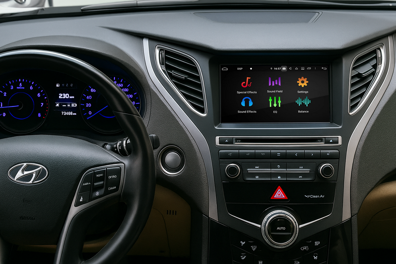 Multimídia Hyundai Azera 2015 2016 2017 2018 2019 KS  OEM 4G 8"