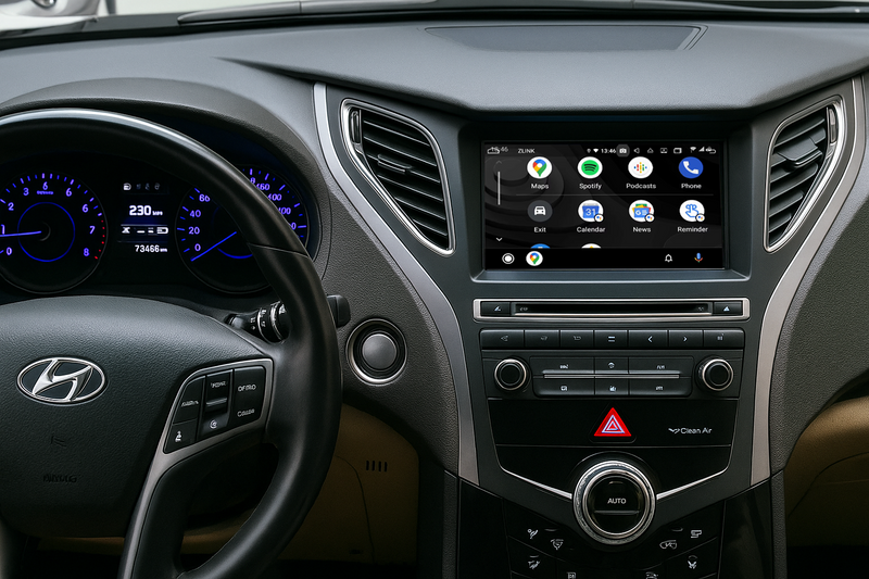 Multimídia Hyundai Azera 2015 2016 2017 2018 2019 KS  OEM 4G 8"